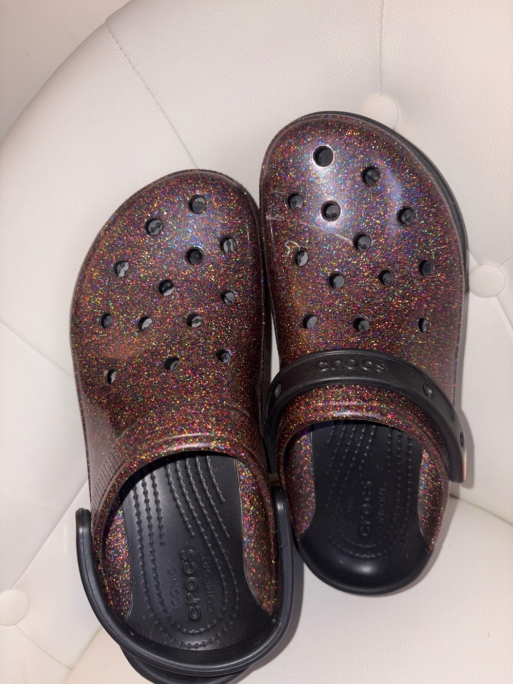 Glitter Crocs